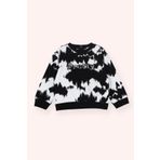 Panço Kız Bebek Nakış Detaylı Desenli Beyaz Sweatshirt