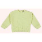 Panço Kız Bebek Sweatshirt - Mat Yeşil - 0 - 6 Ay