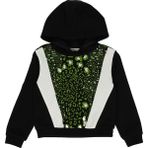 Panço Kız Çocuk Kapüşonlu Sweatshirt - Siyah - 8 Yaş