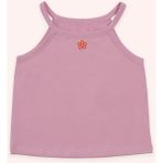 Panço Kız Çocuk Pembe Çiçek Baskılı Atlet - 7 Yaş