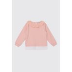 Panço Kız Çocuk Pudra Sweatshirt