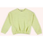Panço Kız Çocuk Sweatshirt - Mat Yeşil - 5 Yaş