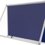 Panda 100 x 140 Cm Alüminyum Kilitli Kapaklı Camekanlı İlan Duyuru Pano - Ds360