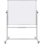 Panda 120 x 140 cm Yazı Tahtası Çift Taraflı 360° Dönerli Tekerlekli Ayaklı