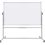 Panda 120 x 200 Cm - 360° Dönerli Ayaklı Çift Taraflı Tekerlekli Mobil Yazı Tahtası - Pan303