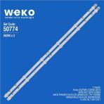 Panda 32'' İnç 2 Adet Tv Led Bar (Tvnizi Açıp İçindeki Led Barla Birebir Aynısı Olduğunu Görmeden Almayınız. Sonrasında İade Almamaktay�