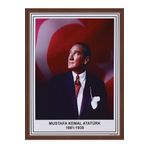 Panda 50 x 70 CM Atatürk Portresi Tablo Mdf Çerçeve Pano - pan408