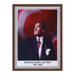 Panda 50X70 CM ATATÜRK PORTRESİ TABLO (mdf Çerçeve) PANO-PAN408
