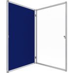 Panda 70 x 100 CM Alüminyum Kilitli Kapaklı Camekanlı İlan Duyuru Pano - pan357