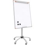 Panda 70 x 100 Mıknatıs Manyetik Yüzey 5 Tekerlekli Yıldız Ayaklı Yazı Tahtası 580 - 1BW-Beyaz - 1 Adet