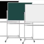 Panda 90 x 120 Cm Laminant Yüzey Mobil Yazı Tahtası 360° Dönerli