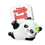 Panda-Araba Dekorasyonları, Gösterge Panosu Figürleri, Mahjong Panda Süsü Masaüstü Oyuncak Bebekleri, Çin Tarzında Gösterge Paneli Mankeni, Araba İçi, Pişirme Dekorasyonu için Sevimli Aksesuarlar
