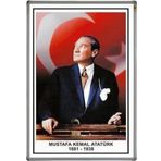 PANDA ATATÜRK PORTRESİ MDF ÇERÇEVE 35X50