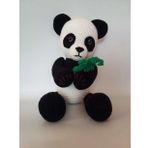 Panda Ayıcık Amigurumi Organik Oyuncak