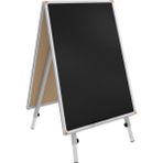 Panda Çift Taraflı Teleskopik 50X70CM Yeşil/siyah - Ayaklı Pano