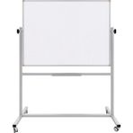 Panda Emaye Yüzey 360° Dönerli Mobil Yazı Tahtası 90X120CM Beyaz