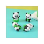 Panda Eraser Silgi - Karışık-Çok Renkli - 8 cm