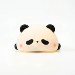 Panda Gece Lamba, Led Yumuşacık Sevimli Lamba, Çocuklar Için Gece Lambası, Silikon Panda Işığı, Kısılabilir Kız Bebek Yatak Odası Gece Lambası, Emzirme Kreş Dekoru Için Şarj Edilebilir