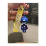 Panda Hediyelik Captain Amerika Marvel Silikon Anahtarlık