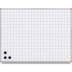 Panda Kareli Mıknatıslı Yüzey Beyaz Yazı Tahtası 90X120CM - Duvara Monte Yazı Tahtası