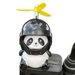 Panda Kontrol Paneli Süslemeleri,Arabalar için Süsleri Sevimli Panda | Araba Figürü Süslemesi, Gidon Süslemeleri, Elektrikli Bisiklet Aksesuarları, Panda Severler Hediyesi Toseky