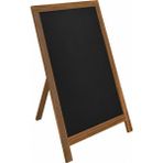 Panda Lüks Ahşap Ayaklı Yazı Tahtası 50X70CM - Siyah