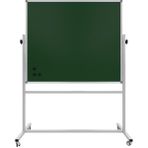 Panda Mıknatıslı Mobil Brifing 360° Dönerli Yeşil Yazı Tahtası 120X140CM - Ayaklı Pano