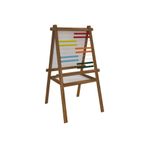 Panda Öğretmen Tipi Ahşap Ayaklı Sepetli Abaküslü Yazı Tahtası 40X55Cm PAN298