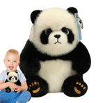 Panda Oyuncak, Kutup Ayısı Oyuncak,Gerçekçi doldurulmuş kutup ayısı - Küçük kızlar büyüme arkadaşı için güzel yumuşak huggable bebek karşı konulmaz yastık