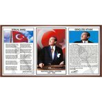 Panda PAN 424 MDF Çerçeveli 3'lü Milli Levha