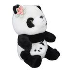 Panda Peluş Yastık, 9.8 İnç Panda Doldurulmuş Bebek, Kızlar Için Okul Için Sevimli
