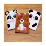 Panda Tasarımlı Peluş Defter - Renkli - Standart