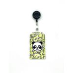Panda Temalı Dikey Kart Kabı Kart Koruyucu