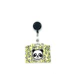 Panda Temalı Yatay Kart Kabı Kart Koruyucu