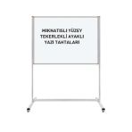 Panda Yazı Tahtası Mıknatıslı Yüzey Tekerlekli Ayaklı Sabit Tek Taraflı 90x120 Pan 565