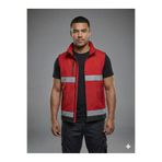 PandaForma Bondit Kumaş Reflektörlü İş Yeleği, Vale Yeleği , Safety Vest(Vale Yazısı Yazılabilir)