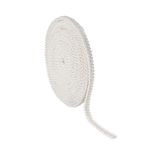 PandaHall Polyester trim dikiş ipi, el yapımı süveter ribbon trim süs kemeri yüz ayaklı örgü dantel bant etek yaka kol yanı, gümüş yakl. 14 m / karton