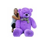Pandamkee Dev Büyük Peluş Ayıcık Cm Hediyelik Ayı (%100 Yerli) Lila 170
