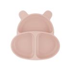 Pandish HupPo Vakum Tabanlı Silikon Mama Tabağı - Pembe