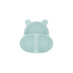 Pandish Vakum Tabanlı Silikon Mama Tabağı Minty Greeny