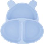 Pandish Vakum Tabanlı Silikon Mama Tabağı Sky Blue