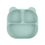 Pandish Vakum Tabanlı Silikon Mama Tabağı - Yeşil
