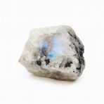 Pandiui23 100 gram 1 doğal ham ay taşı, 6 ila 7 cm, doğal kristal, değerli taş, Reiki çakraları, metafizik denge, ham taş (ay taşı, 100 gram)