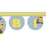 Pandoli Lovely Minions Happy Birthday Banner