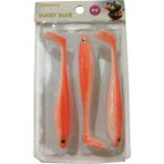 Pandora Balıkçılık Ducky Duck 9cm Silikon Balık 3'lü Paket - Turuncu
