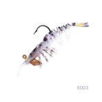 Pandora Caridina 7.6 CM 6.5 G Yapay Sahte Silikon Karides Yem