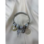 PANDORA CHARMLI ÇELİK BİLEKLİK