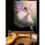 Pandora Hobi N1147 - Numaralı Boyama Seti - 40 x 50 cm Kasnağa Gerili Ürün - Balerin