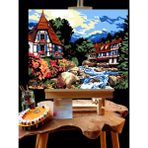 Pandora Hobi N1182 - Numaralı Boyama Seti - 40X50CM Kasnağa Gerili Ürün - Manzara