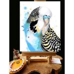 Pandora Hobi N1194 - Numaralı Boyama Seti - 40X50CM Kasnağa Gerili Ürün - Kanarya